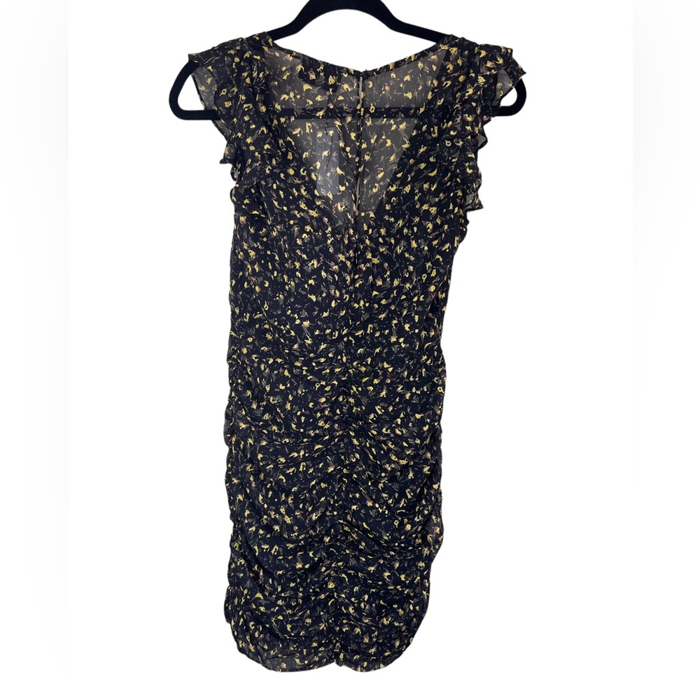 NWT Sugarlips Sherwood Ruched Ruffle dress - Picture 4 of 9